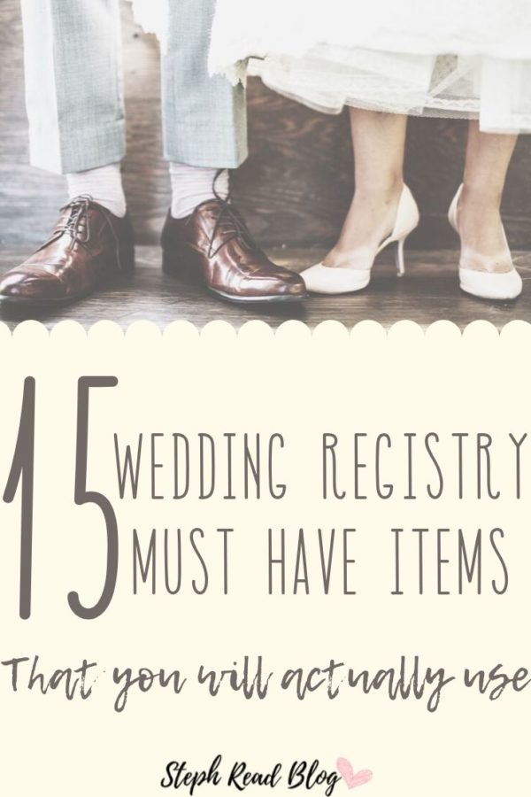 15 Wedding Registry must have items