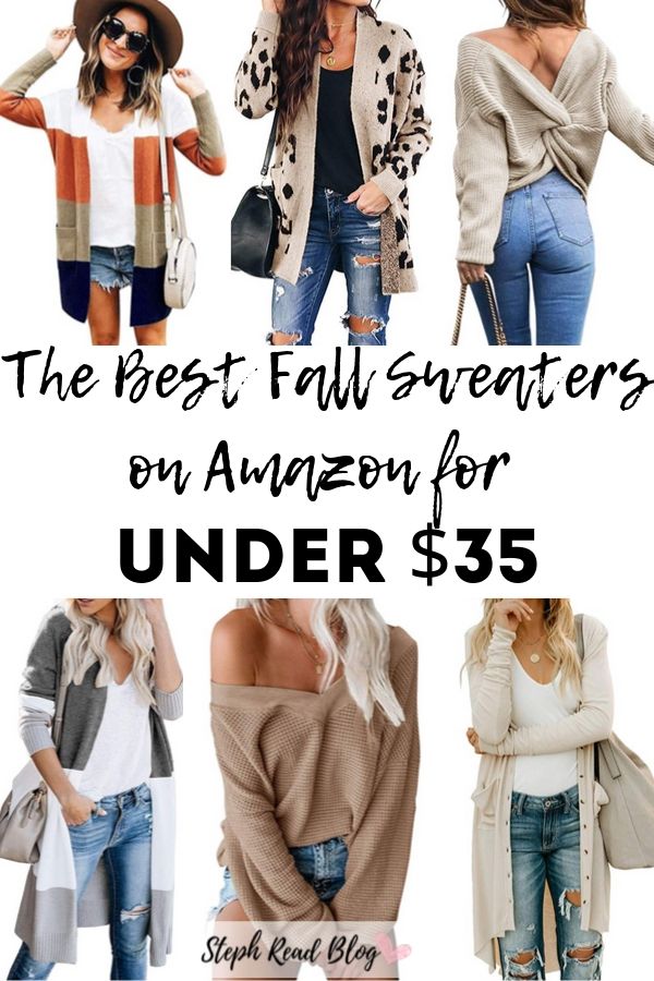 The Best Fall Sweaters on Amazon for Under $35!