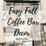 Easy Fall Coffee Bar Decor