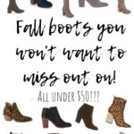 The Best Fall Boots under $50