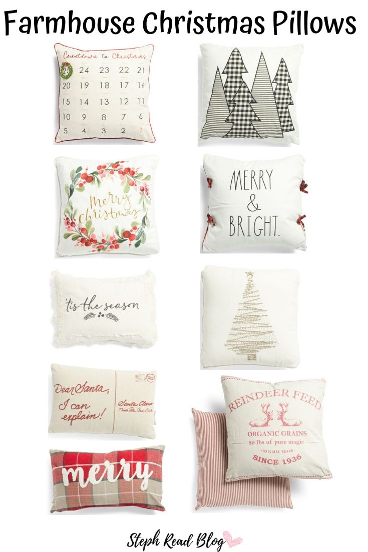 Famhouse Christmas Pillows