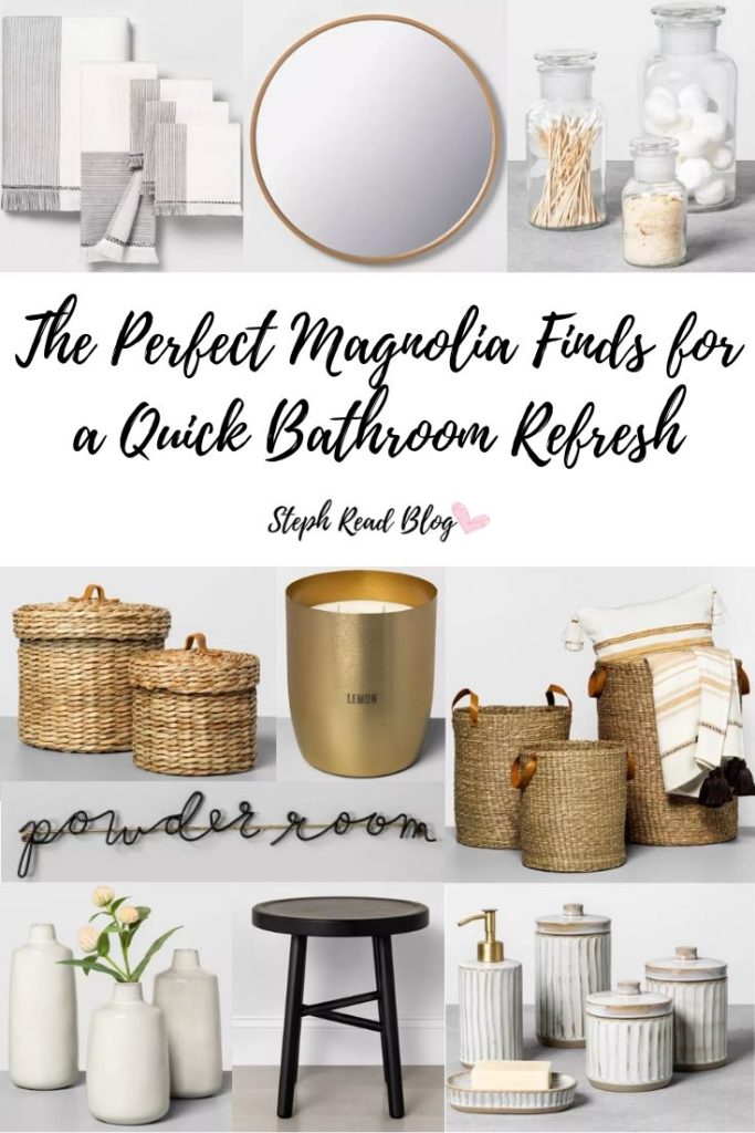 The Perfect Magnolia Finds for a Quick Bathroom Refresh - Steph Read Blog