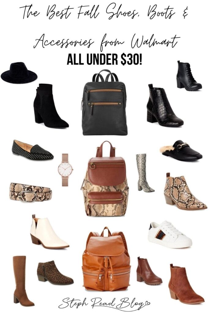 The best fall boots, shoes & accessories from Walmart under $30