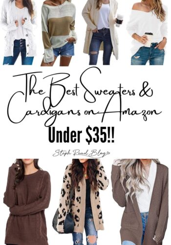 7 of the Best Sweaters and Cardigans from Amazon Under $35!