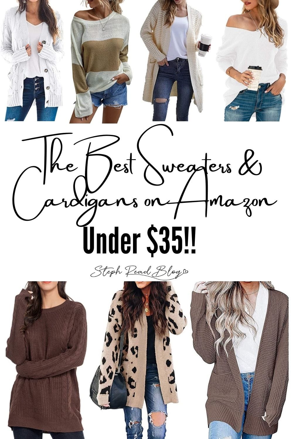 7 of the Best Sweaters and Cardigans from Amazon Under $35!