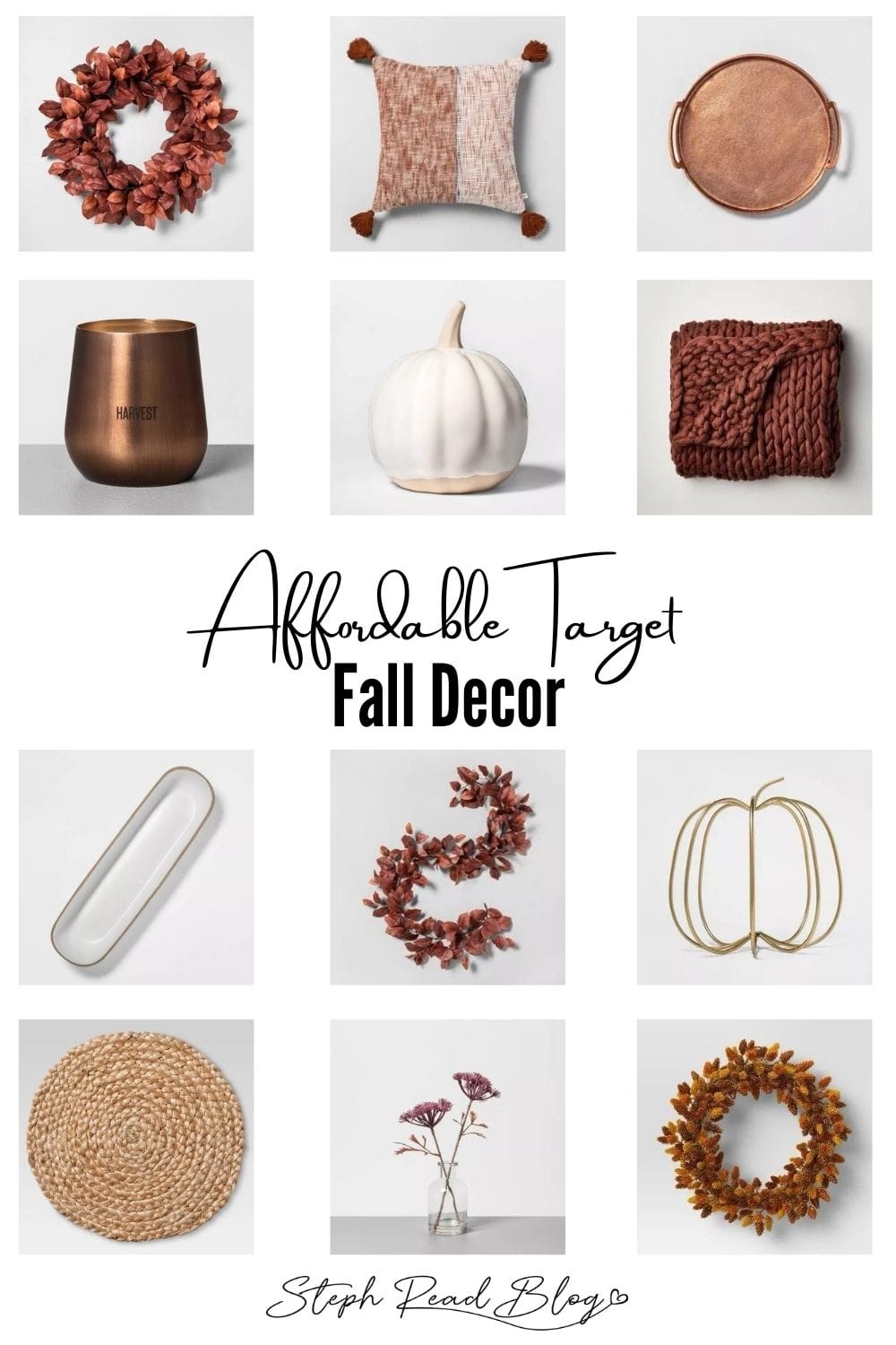 Affordable Target Fall Decor that you need this year! - Steph Read Blog