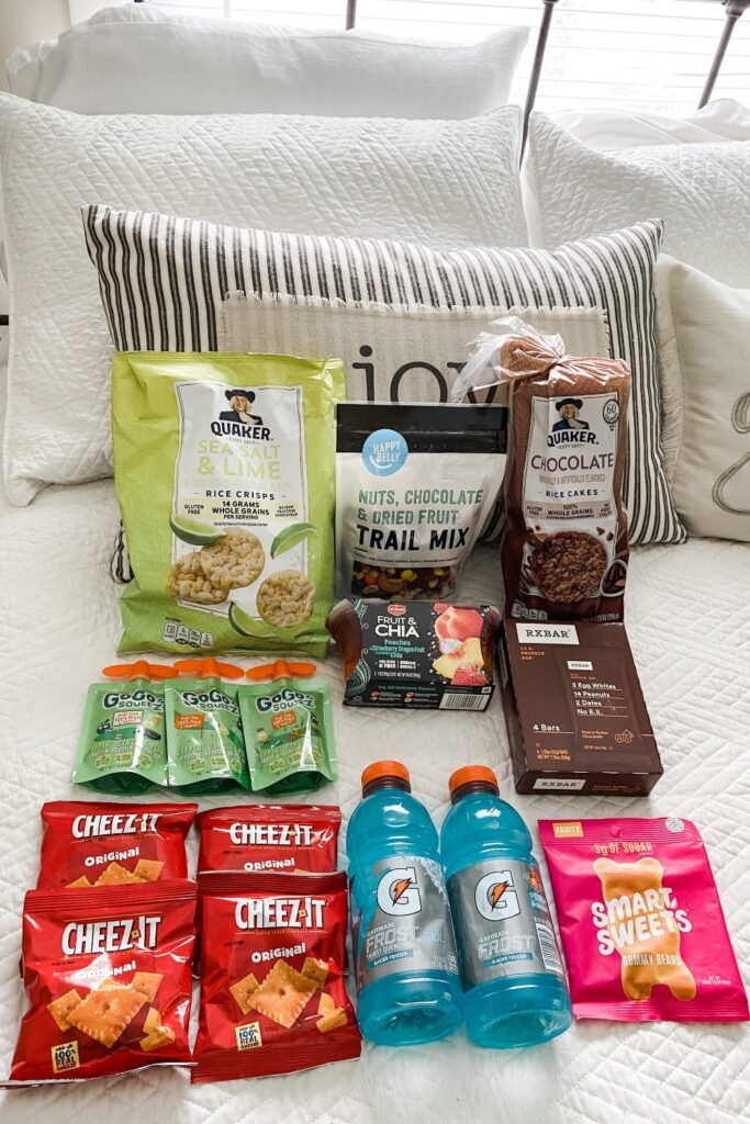 snacks to pack in hospital bag