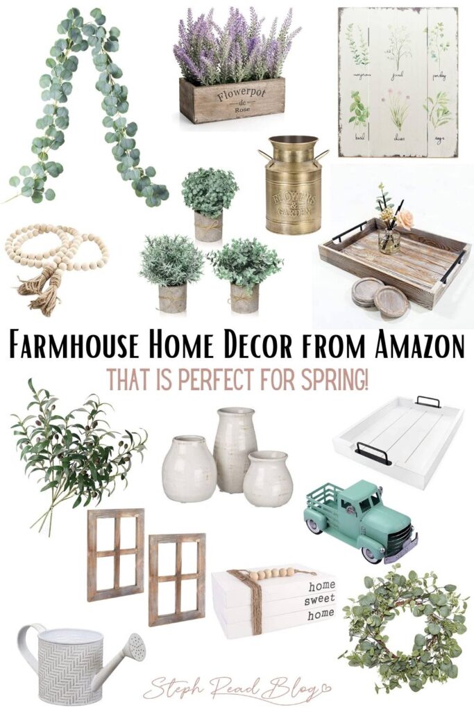 Amazon Farmhouse Spring Home Decor