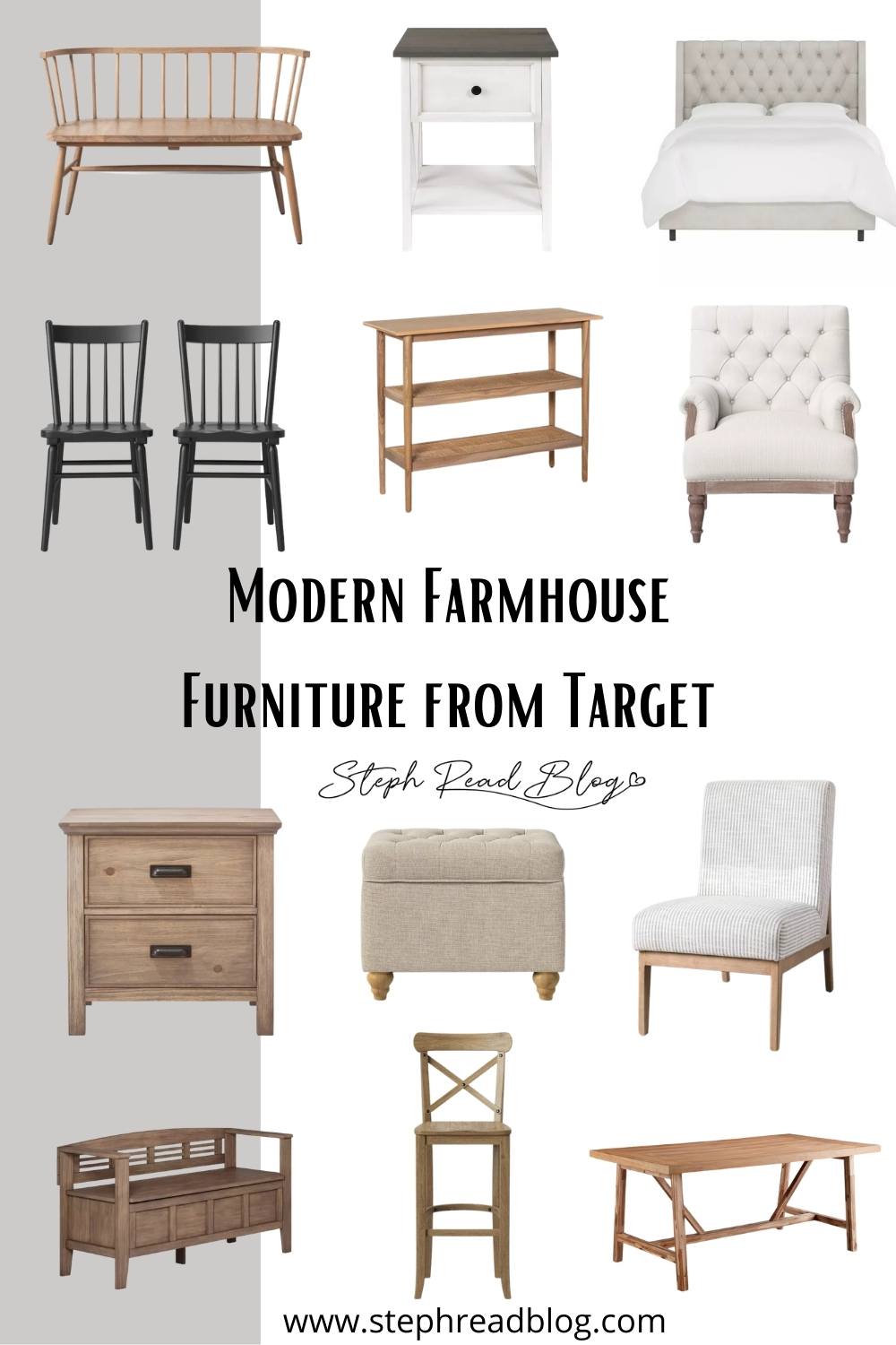 Modern Farmhouse Furniture Favorites that are Super Affordable!